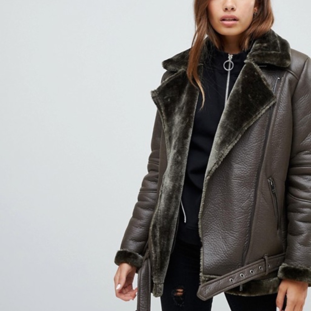 Leather jacket